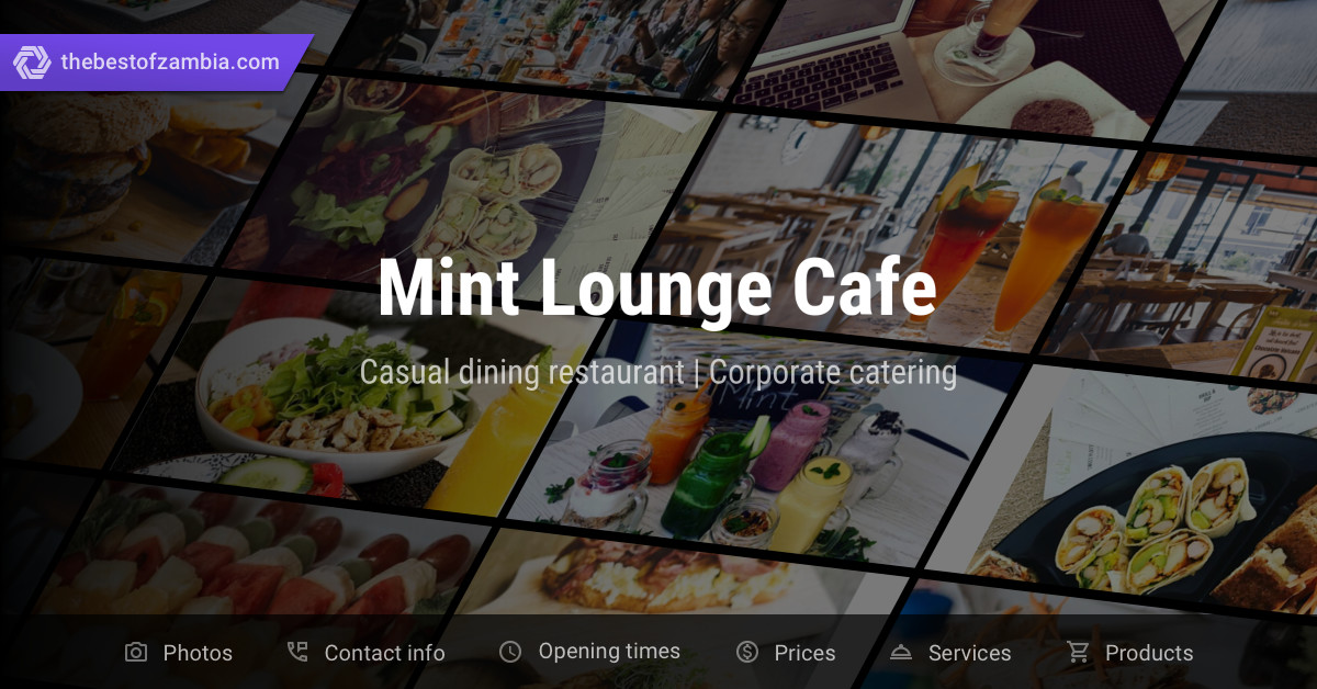Mint Lounge Cafe Casual dining restaurant, Corporate catering in